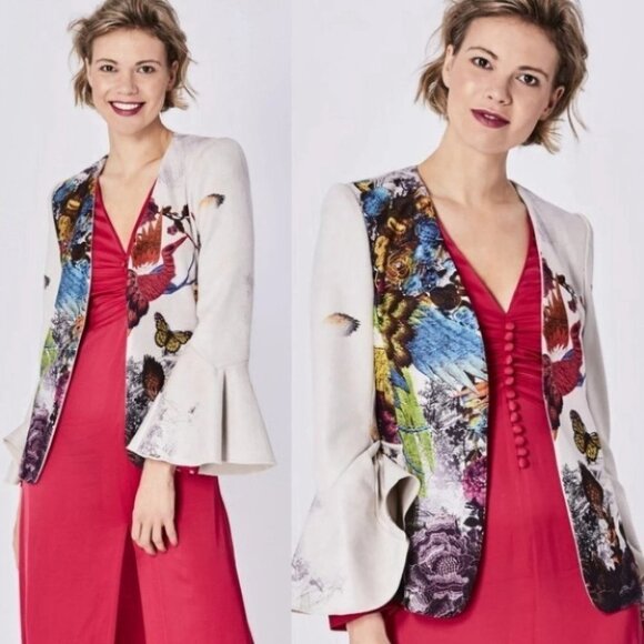 KATE Faux Suede Blazer - Picture 1 of 5